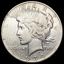 1934-D Silver Peace Dollar LIGHTLY CIRCULATED