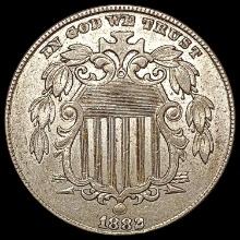 1882 Shield Nickel UNCIRCULATED