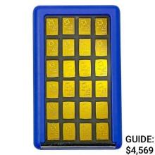 Suisse 1g Gold Bar Set [24g