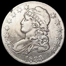 1833 Capped Bust Half Dollar CLOSELY UNCIRCULATED