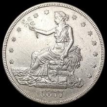 1877-S Silver Trade Dollar CHOICE AU