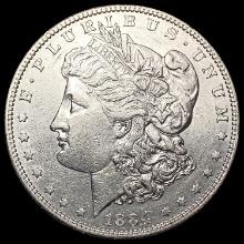 1884-S Morgan Silver Dollar CHOICE AU