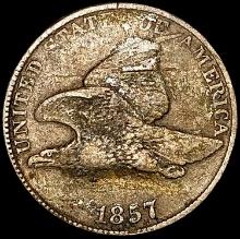 1857 Flying Eagle Cent LIGHTLY CIRCULATED