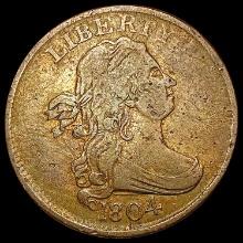 1804 Draped Bust Half Cent LIGHTLY CIRCULATED