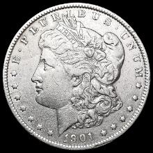 1901 Morgan Silver Dollar NEARLY UNCIRCULATED