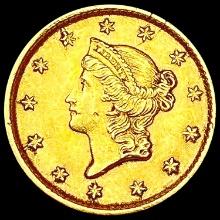 1854 Rare Gold Dollar UNCIRCULATED