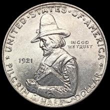 1921-D Pilgrim Half Dollar UNCIRCULATED