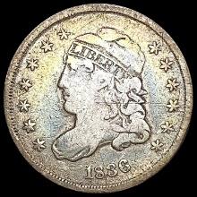 1836 Capped Bust Half Dime LIGHTLY CIRCULATED