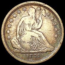 1840-O Seated Liberty Dime LIGHTLY CIRCULATED