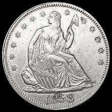 1858 Seated Liberty Half Dollar UNCIRCULATED