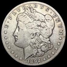 1892-CC Morgan Silver Dollar LIGHTLY CIRCULATED