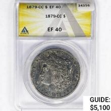 1879-CC Morgan Silver Dollar ANACS EF40