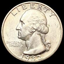 1932-S Washington Silver Quarter UNCIRCULATED