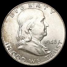 1948 Franklin Half Dollar UNCIRCULATED