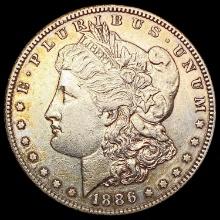 1886-S Morgan Silver Dollar NEARLY UNCIRCULATED