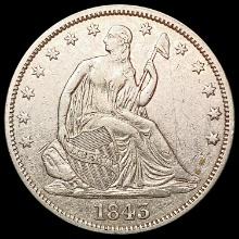 1843 Seated Liberty Half Dollar CLOSELY UNCIRCULATED