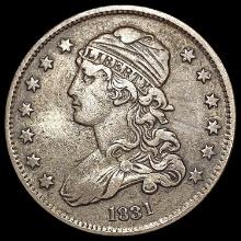 1831 Capped Bust Quarter NEARLY UNCIRCULATED