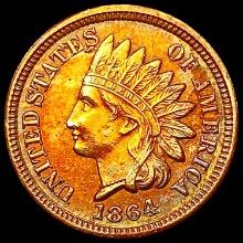 1864 Bronze Indian Head Cent CLOSELY UNCIRCULATED