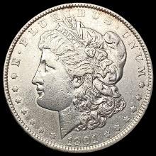 1901 Morgan Silver Dollar NEARLY UNCIRCULATED