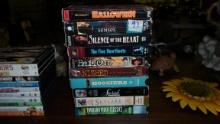 vhs, 10 total action, western and horror some rare titles