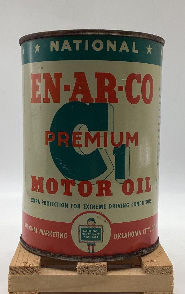 National Refining C 1 Quart Can Oklahoma City, OK