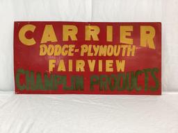 Carrier Dodge/Plymouth Champlin Reflective Sign Fairview, Oklahoma