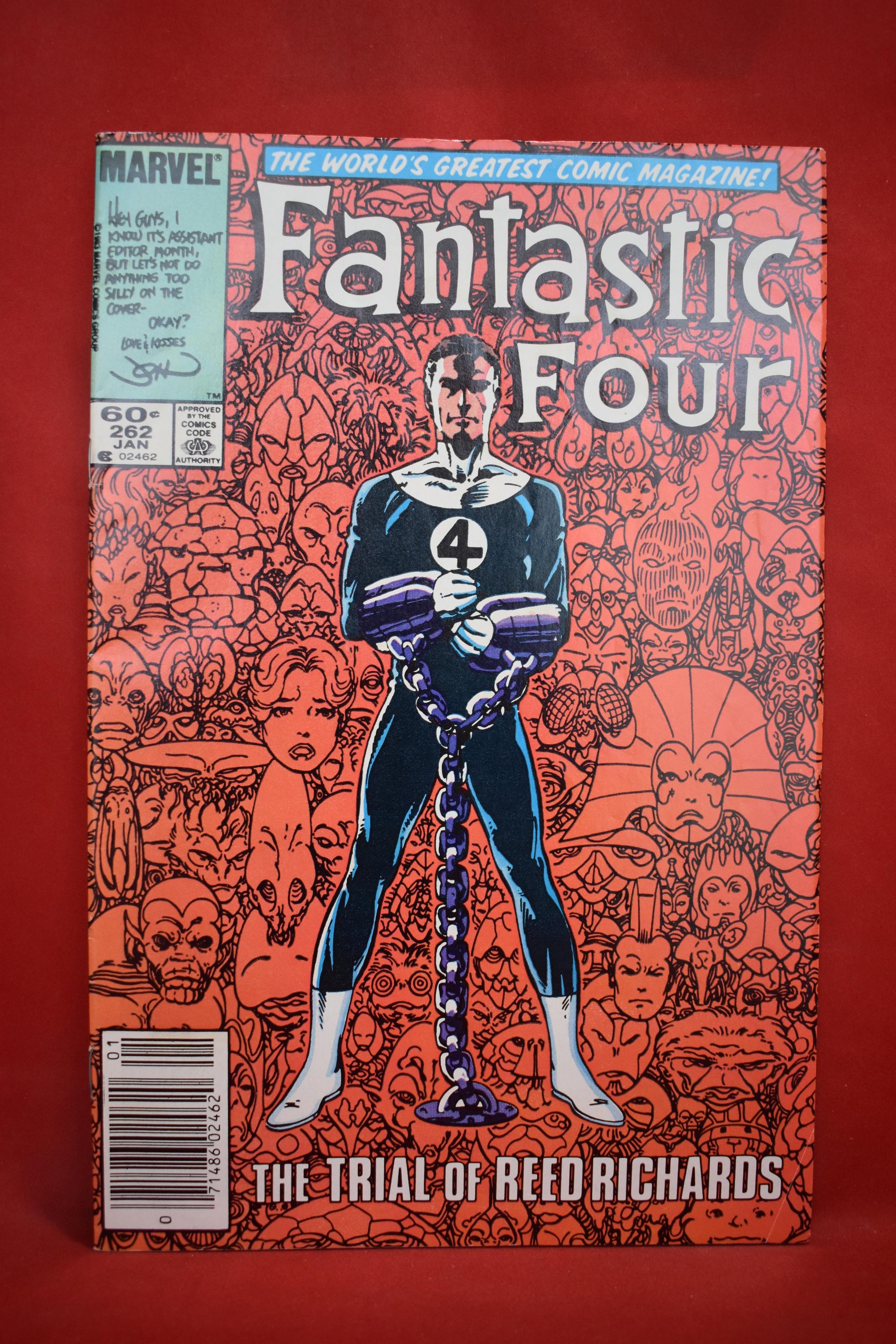 FANTASTIC FOUR #262 | THE TRIAL OF REED RICHARDS! | JOHN BYRNE - 1983