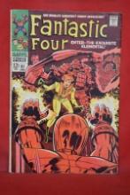 FANTASTIC FOUR #81 | KEY CRYSTAL JOINS THE FANTASTIC FOUR | KIRBY - 1968