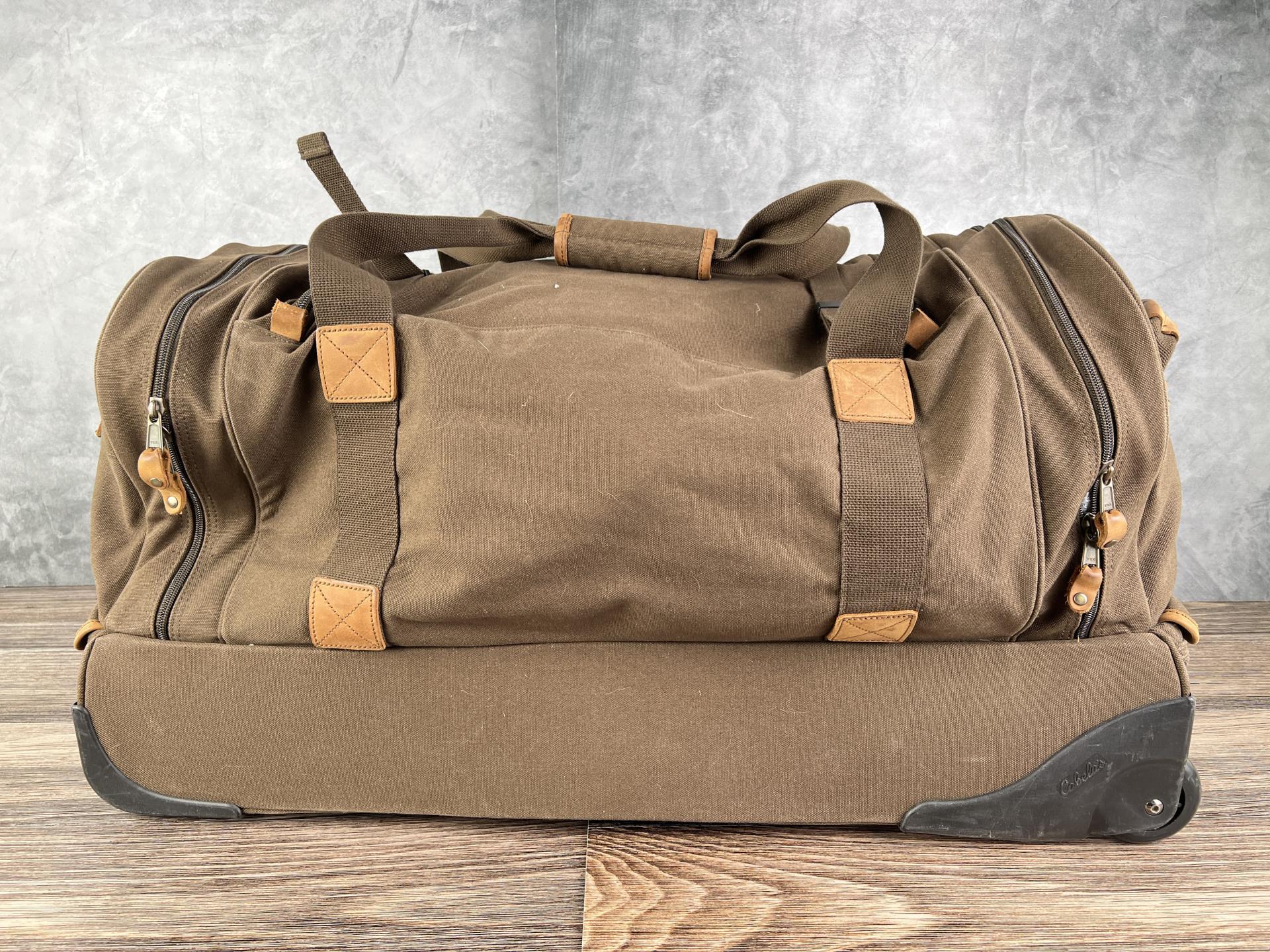 Cabelas Battenkill XL Rolling Duffle Bag