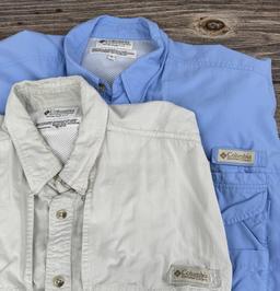 Collection of Columbia Fishing Shirts