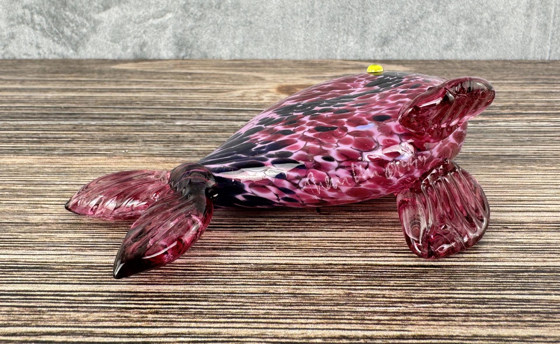 Thames Art Glass Fish Sculpture
