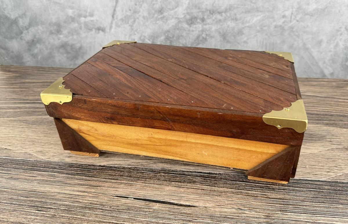 Custom Made Wood Treasure Box