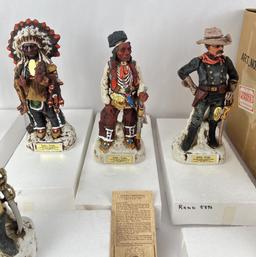 Gary Schildt Battle of Little Bighorn Decanters