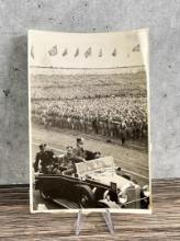 Hitler Greets Hitler Youth In Nuremberg Photo