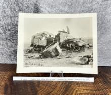 WWI WW1 US Army Damaged Tank France Photo