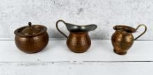 Collection of Copperware
