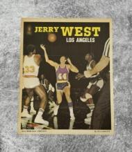 Jerry West Autographed 1968 Poster