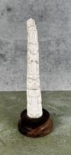 Haida Northwest Coast Indian Carved Totem Pole