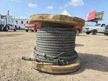 Qty (2) Reels of 1 In 6x36 EIP Wire Rope