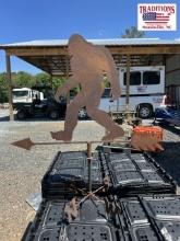 Sasquatch Weather Vane