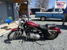 1996 Harley Davidson Sportster VIN 7418 SALVAGE