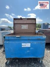 Blue Job Box on Wheels 30x48x41