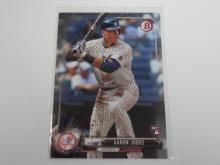 2017 BOWMAN BASEBALL AARON JUDGE ROOKIE CARD NEW YORK YANKEES RC