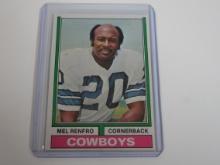 1974 TOPPS FOOTBALL #106 MEL RENFRO DALLAS COWBOYS