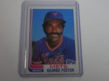 1982 TOPPS TRADED BASEBALL #36T GEORGE FOSTER NEW YORK METS