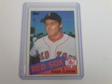 1985 TOPPS BASEBALL #181 ROGER CLEMENS ROOKIE CARD BOSTON RED SOX RC