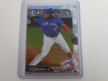 2019 BOWMAN CHROME BASEBALL VLADIMIR GUERRERO JR ROOKIE CARD BLUE JAYS RC