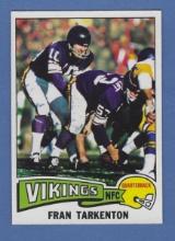 High Grade 1975 Topps #400 Fran Tarkenton Minnesota Vikings