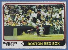 1974 Topps #105 Carlton Fisk Boston Red Sox