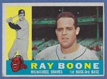 1960 Topps #281 Ray Boone Milwaukee Braves